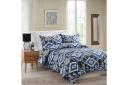 Dreamaker Printed Microfibre Quilt Cover Set King Single Bed Alberta