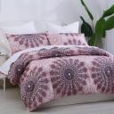 Dreamaker Printed Quilt Cover Set - King Bed Desert Flower