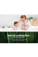 DreamZ Fitted Waterproof Mattress Protector With Bamboo Fibre Cover King Size