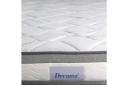 DreamZ Spring Mattress Bed Pocket Tight Top Foam Medium Firm King Size 25cm