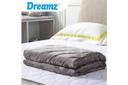 DreamZ Weighted Blanket Heavy Gravity Adults Deep Relax Adult 5kg Grey