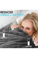 DreamZ Weighted Blanket Heavy Gravity Adults Deep Relax Adult 5kg Grey