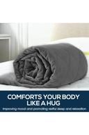 DreamZ Weighted Blanket Heavy Gravity Adults Deep Relax Adult 5kg Grey