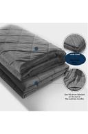 DreamZ Weighted Blanket Heavy Gravity Adults Deep Relax Adult 5kg Grey