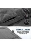 DreamZ Weighted Blanket Heavy Gravity Adults Deep Relax Adult 5kg Grey
