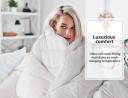 DreamZ Wool Quilt AUS Merino Duvet Doona Summer All Season Queen 350GSM