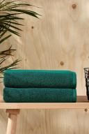 Dressing Room Hand Towel - Emerald