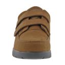 Drew Shoe Men's Traveler Velcro Walking Slip On,Cognac,9.5 M US