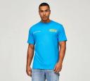 Dripmade Street Tour Boxy Fit T-Shirt - Blue - Size - M