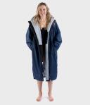 Dryrobe 2023 Advance Long Sleeve Changing Robe / Poncho - Navy