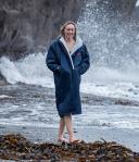 Dryrobe 2023 Advance Long Sleeve Changing Robe / Poncho - Navy
