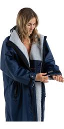 Dryrobe 2023 Advance Long Sleeve Changing Robe / Poncho - Navy