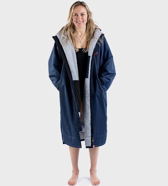 Dryrobe 2023 Advance Long Sleeve Changing Robe / Poncho - Navy