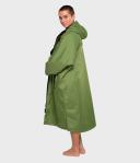 Dryrobe Advance Long Sleeve Changing Robe - Dark Green/Black