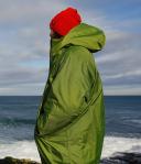 Dryrobe Advance Long Sleeve Changing Robe - Dark Green/Black