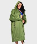 Dryrobe Advance Long Sleeve Changing Robe - Dark Green/Black