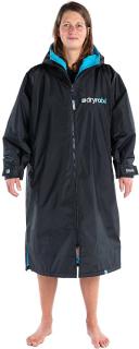 Dryrobe Advance Long Sleeve Changing Robe - Purple Grey