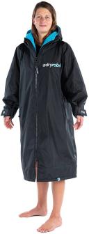 Dryrobe Advance Long Sleeve Changing Robe - Purple Grey