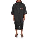 Dryrobe Advance Short Sleeve Changing Robe - Black Red