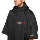 Dryrobe Advance Short Sleeve Changing Robe - Black Red