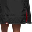 Dryrobe Advance Short Sleeve Changing Robe - Black Red