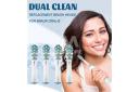 Dual Clean Oral-B Compatible Tooth Brush Heads Electric Replacement Floss Flexi