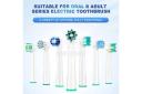 Dual Clean Oral-B Compatible Tooth Brush Heads Electric Replacement Floss Flexi