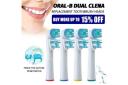 Dual Clean Oral-B Compatible Tooth Brush Heads Electric Replacement Floss Flexi
