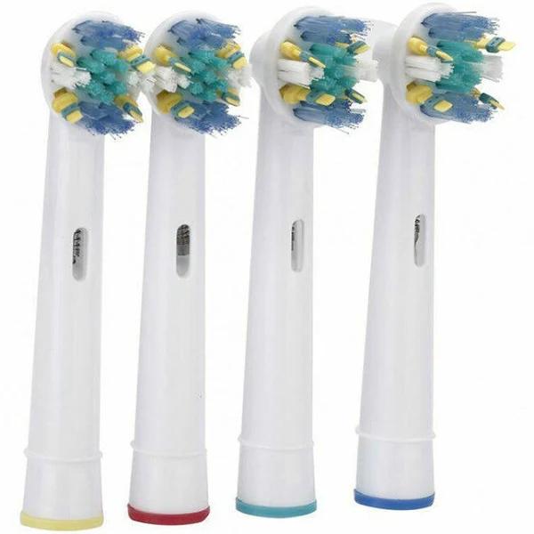 Dual Clean Oral-B Compatible Tooth Brush Heads Electric Replacement Floss Flexi