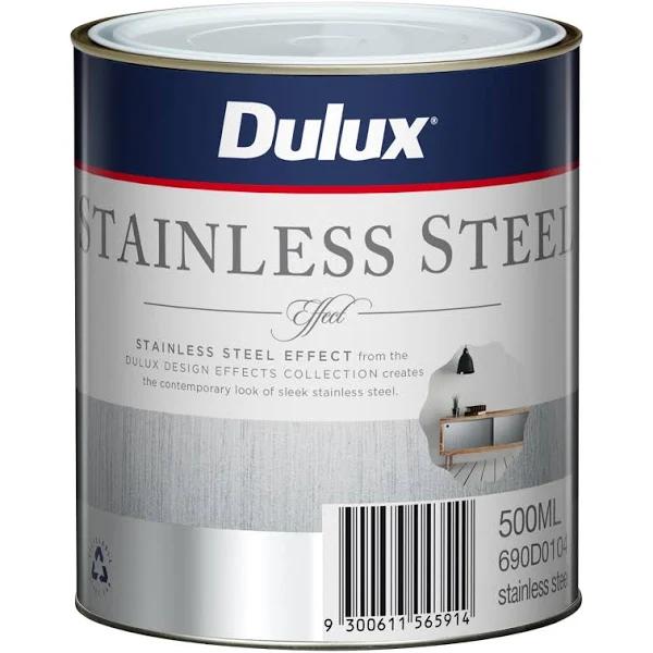 Dulux 500ml Design Stainless Steel Effect Paint Effects