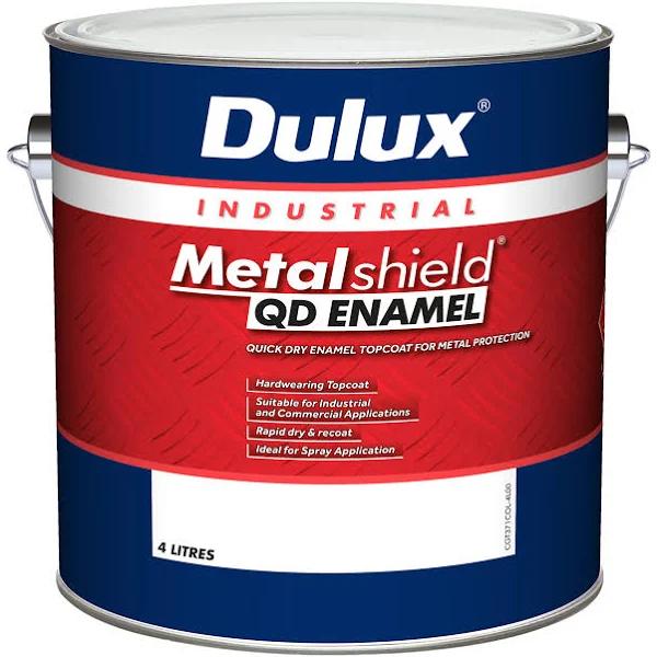 Dulux Metalshield QD Enamel Topcoat Signal Red 1L