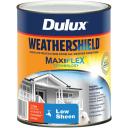 Dulux Weathershield 10L Low Sheen Ultra Deep Exterior Paint