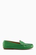 Dune London Greene Loafer in Green 39