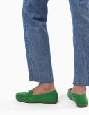 Dune London Greene Loafer in Green 39