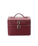 Duo Vanity Case: Burgundy