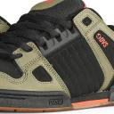 DVS Celsius Shoes - Black/Olive/Orange