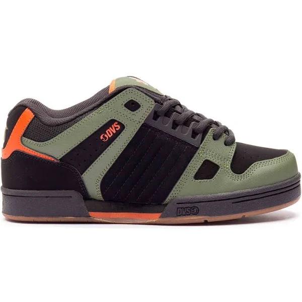 DVS Celsius Shoes - Black/Olive/Orange