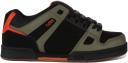 DVS Celsius Skate Shoes - Black/Olive/Orange UK 10.5 / EU 46