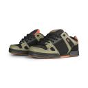 DVS Celsius Skate Shoes - Black/Olive/Orange UK 10.5 / EU 46