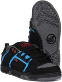 DVS Comanche Shoes (black blue red nubuck)