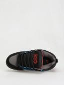 DVS Comanche Shoes - Black/Blue/Red Nubuck