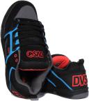 DVS Comanche Shoes - Black/Blue/Red Nubuck