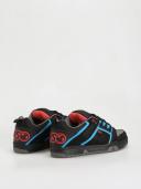 DVS Comanche Shoes - Black/Blue/Red Nubuck
