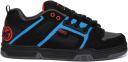 DVS Comanche Shoes - Black/Blue/Red Nubuck
