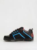 DVS Comanche Shoes - Black/Blue/Red Nubuck