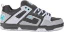 DVS Comanche Shoes - Charcoal/White/Turqoise Nubuck