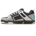 DVS Comanche Shoes - Charcoal/White/Turqoise Nubuck
