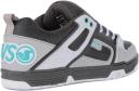 DVS Comanche Shoes - Charcoal/White/Turqoise Nubuck