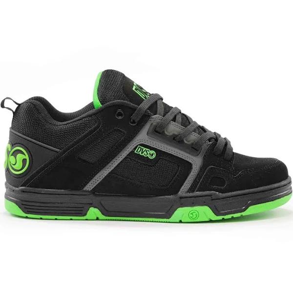 DVS Shoes Comanche Black/Charcoal/Lime
