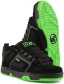 DVS Shoes Comanche Black/Charcoal/Lime
